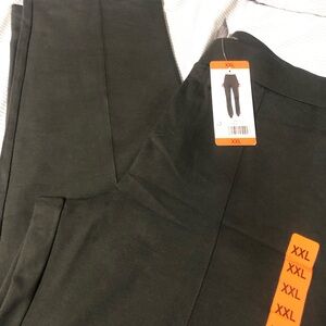 Matty M Dark Green Women's Chinos